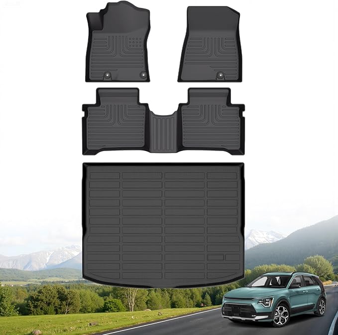 Hutisya-Floor Mats & Cargo Liner Set Fit by Hutisya