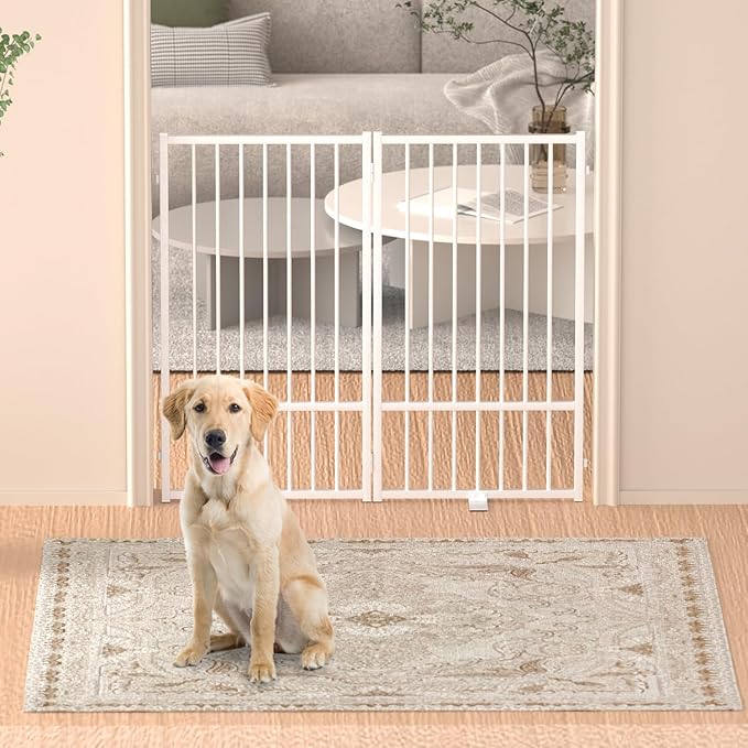 Full Metal Freestanding Dog Gate - Image 6