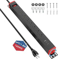 360° Rotating Mountable Power Strip by BTU