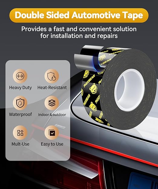 Double Sided Tape Heat Resistant Heavy Duty, Waterproof Outdoor Indoor - Image 3