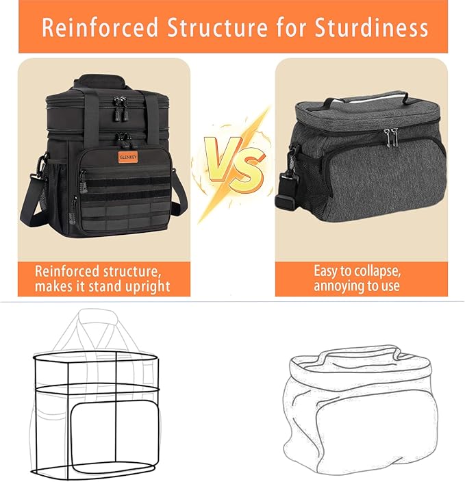 Tactical Insulated Lunch Bag Lunch Box - Image 5