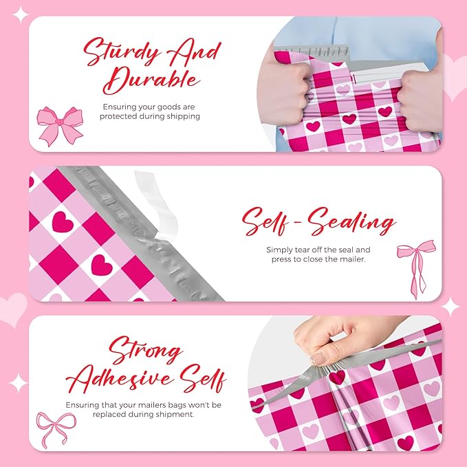 Metronic Poly Mailers 10x13 Inch 100pc Shipping Bags - Image 5