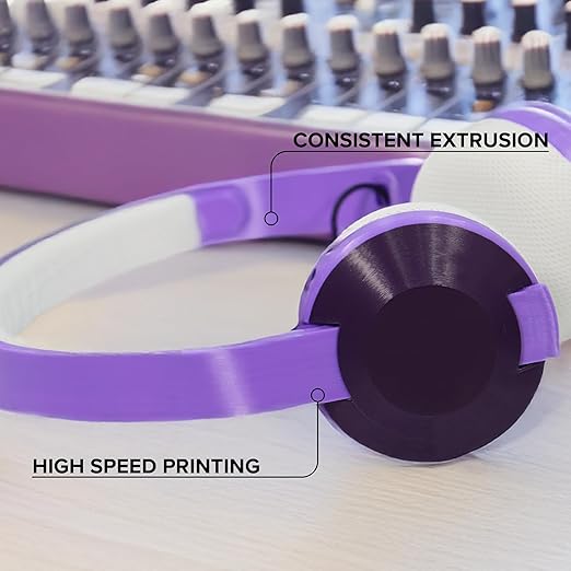 Polymaker PETG Purple 3D Printer Filament 1.75mm 1kg, High Speed PETG up to - Image 3