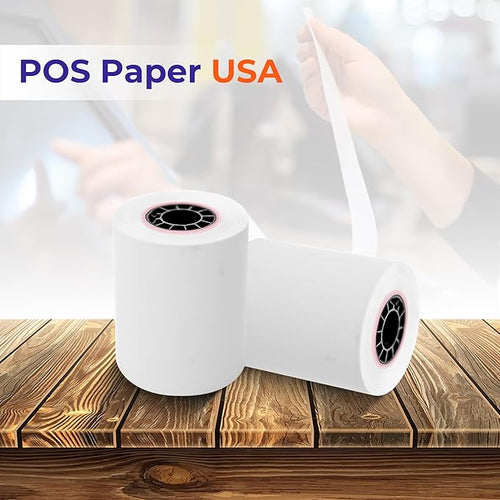 2 1/4" x 85' Thermal Paper - Image 2