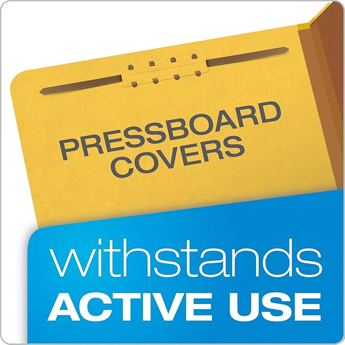 Pendaflex Classification Folders, 2 Dividers, Letter Size - Image 6