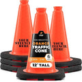 Xpose Safety 12 Inch Orange Traffic Cones, Kids and Construction by XposeSafety