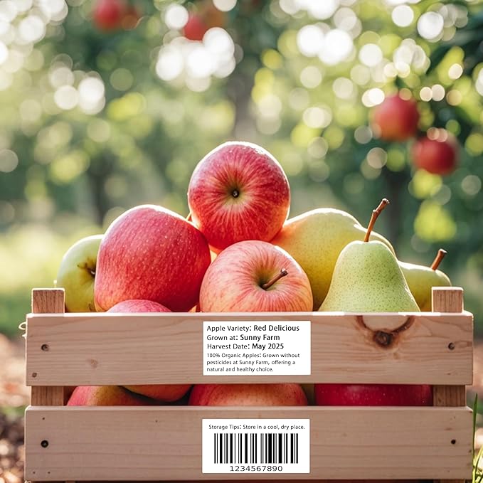 1x2 Inch Thermal Labels, Waterproof Removable Blank Stickers - Image 6