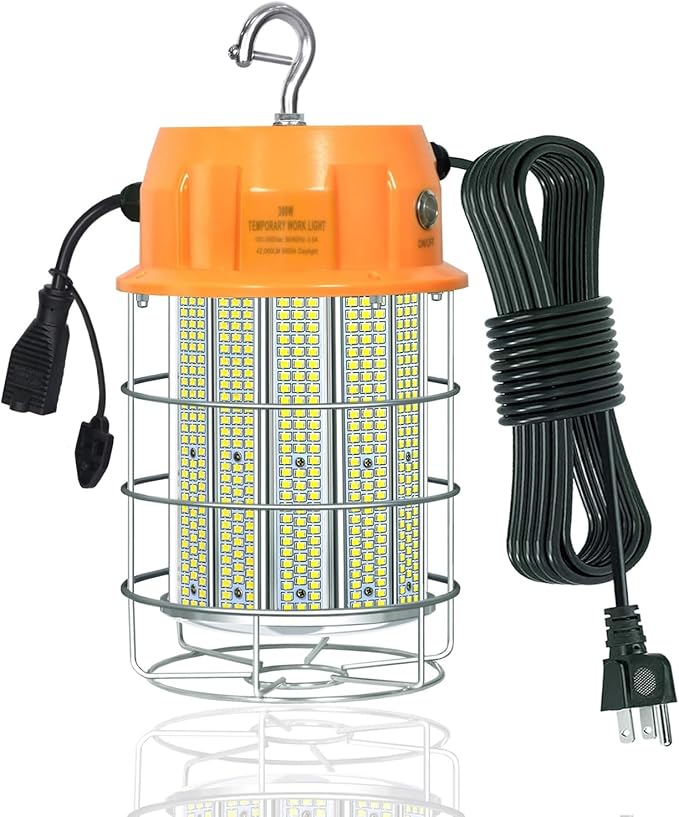 300W LED Temporary Work Light 42, 000LM Construction Light Job Site Lighting by BMXKPO