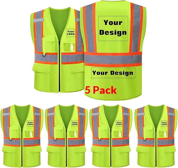 Safety Vest Customize Logo by evershare