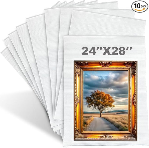 10 Pack 24x28in Cushion Foam Pouches Moving Packaging Supplies Shockproof by High-PQ