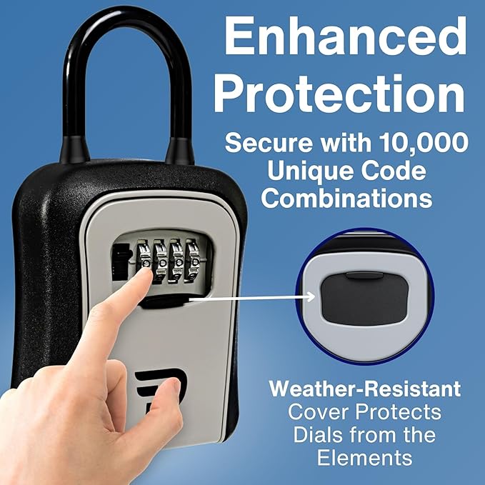 RUDY RUN Key Lock Box for Outside - Image 4