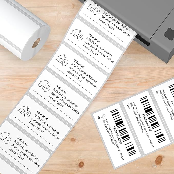 12 Rolls 4" X 2" Barcode Labels, 750/Roll - Image 5
