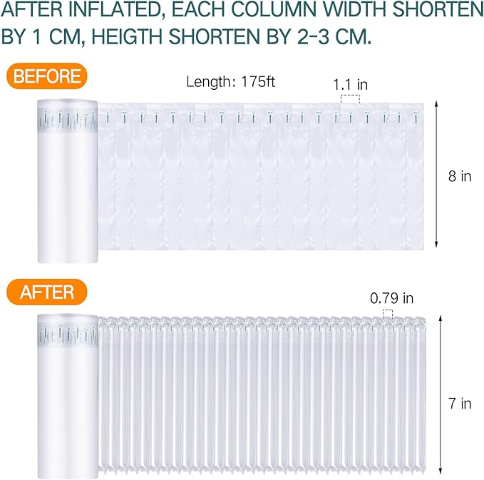 PerKoop 8"x175' Inflatable Air Pillows - Image 2