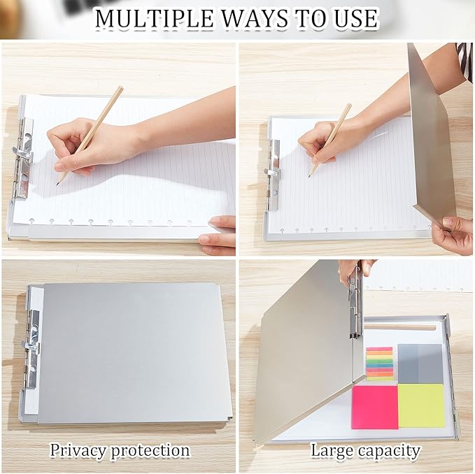 Henoyso Metal Storage Clipboard Bulk Heavy Duty Aluminum Clip Board - Image 4