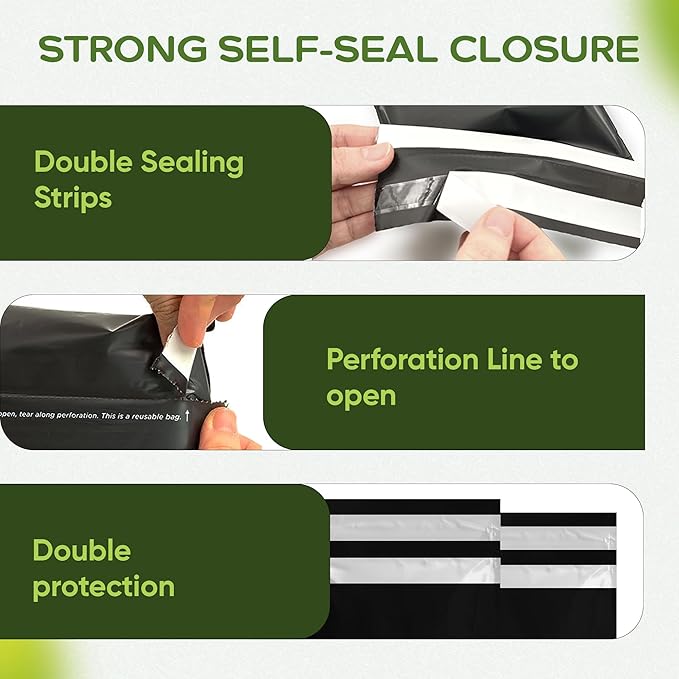 Plant-Based Shipping Mailers 6x9 inch - Image 4