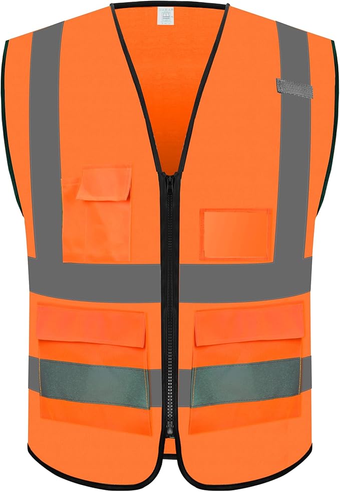 Reflective Safety Vest for Men Women by RhinoHit