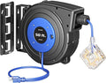 DEWENWILS 50FT Extension Cord Reel, Retractable Extension Cord Reel, Twist-lock by DEWENWILS