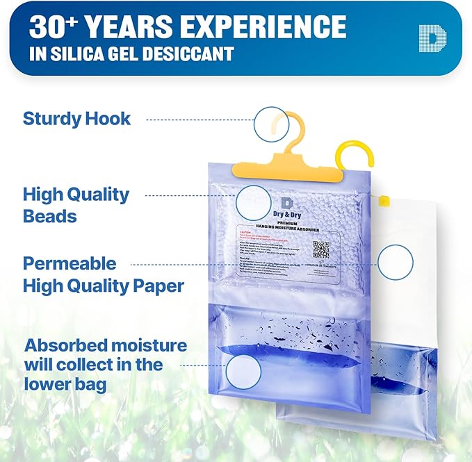 Dry & Dry 5 Packs Moisture Absorbers Dehumidifiers - Image 6
