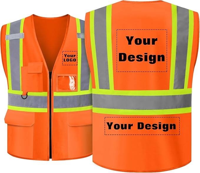 Safety Vest Customize Logo by evershare