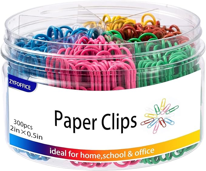 Colored Jumbo Paper Clips, School and Office Use Colored - Image 7