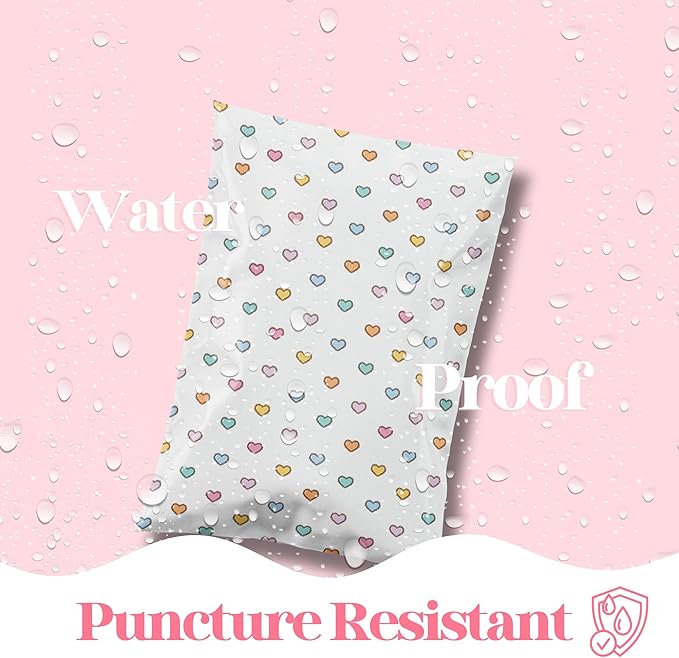 14.5x19 Designer Poly Mailer 100 Pack Heavy Duty Waterproof Self Seal Shipping - Image 4