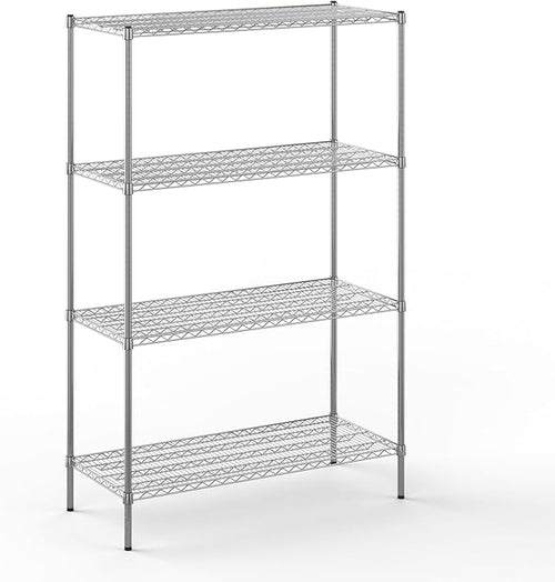21" Deep x 48" Wide x 74" Height Wire Shelving Kit | 4-Tier | NSF Commercial by Regal+Altair