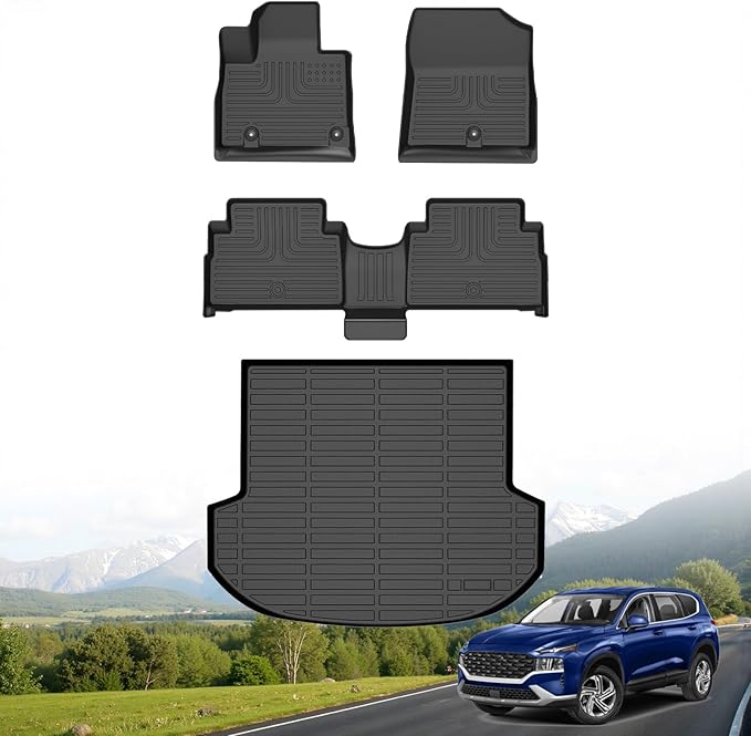 Hutisya-Floor Mats & Cargo Liner Set Fit by Hutisya