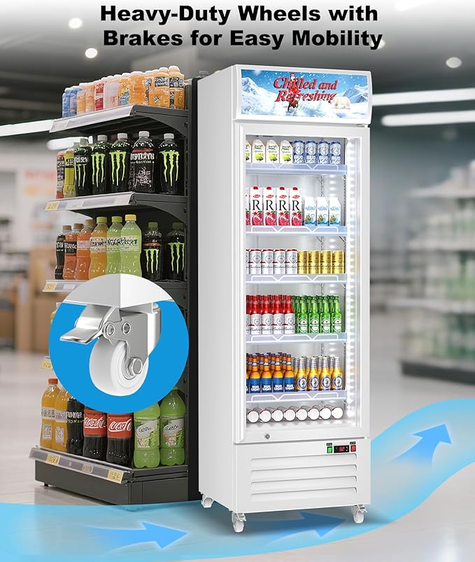 Tylza Commercial Refrigerator - Image 7