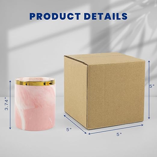 Golden State Art 5x5x5 Inches Shipping Boxes 28 Pack - Image 2