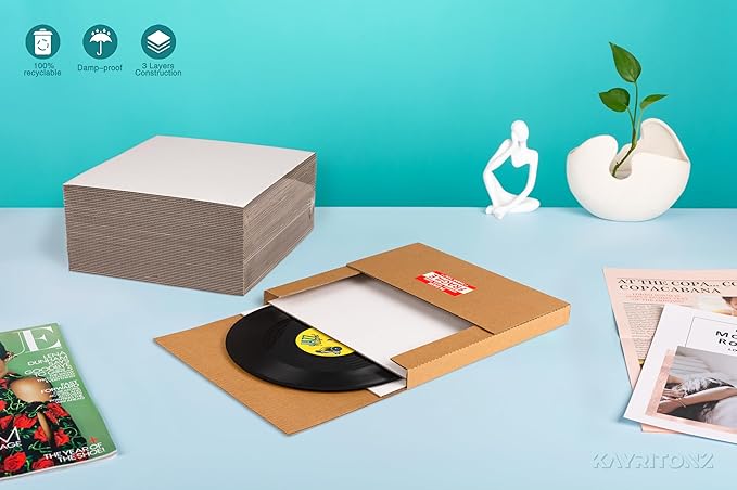12.5x12.5 inch Corrugated Cardboard Sheets - Image 2