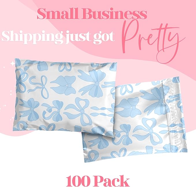 10x13 Designer Poly Mailer 100 Pack Heavy Duty Waterproof Self Seal Shipping - Image 2