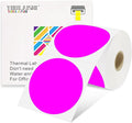 3 x 3Inch Round Color Coding Labels Circle Thermal Labels Printable Waterproof by YOULAISHI