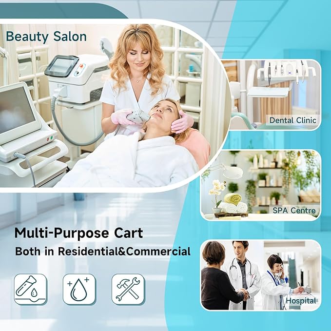 Mobile Ultrasound Trolley Cart Portable Ultrasound Imaging Scanner Vehicle - Image 9
