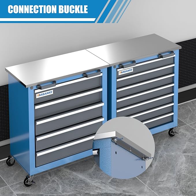 LARBANKE Metal Storage Cabinet System - Image 7