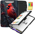 Clipboard with Storage, Office Supplies Nursing Clipboards Folder with Pen by CAPAUNVDA
