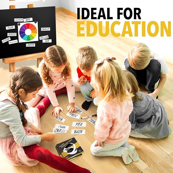 X-bet MAGNET Dry Erase Magnetic Strips 50 feet x 1inch x Total Thickness - Image 6