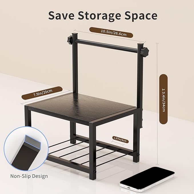 Label Holder for Rolls and Fan-Fold Labels, Sturdy Thermal Sticker Holder for - Image 4