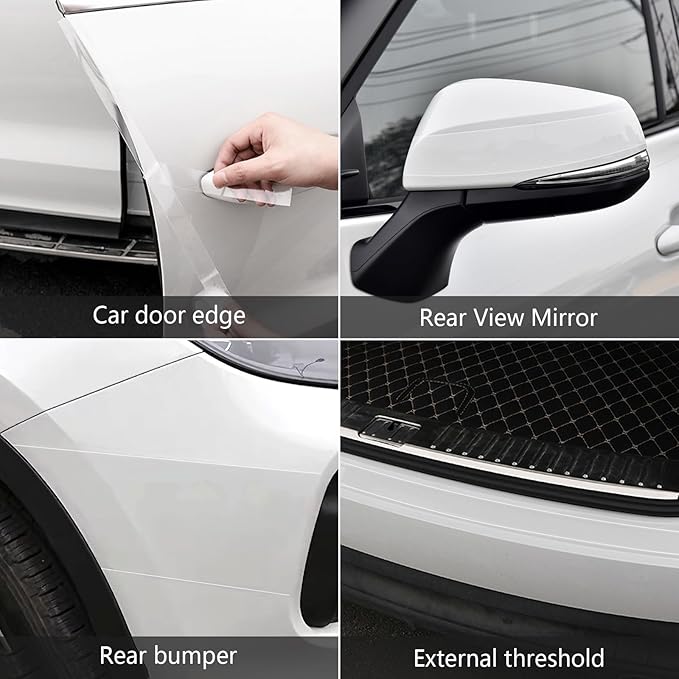 DGSL Car Door Edge Guards Door Sill Protector, 0.8In x 19.7Ft 5D Carbon Fiber - Image 6