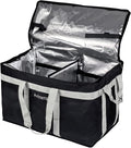 Food Delivery Insulated Bag, Insulated Cold Meal Bag, Built-in Base Plate by Arineng