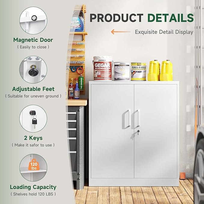 Letaya Metal Storage Cabinets - Image 4