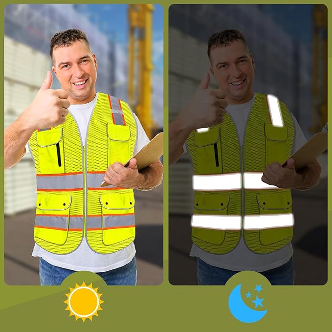 High Visibility Safety Vest - Image 3