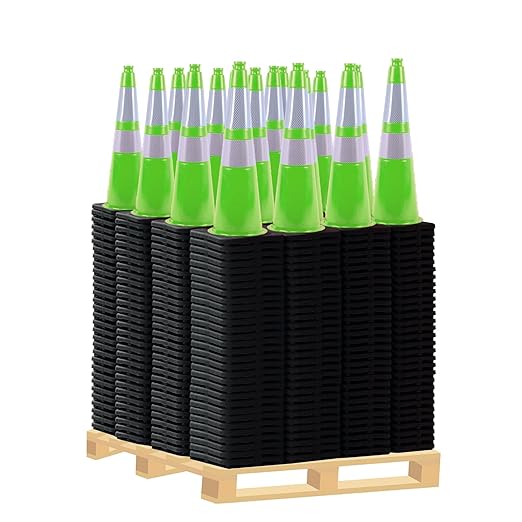OranclUS 360 Pack 28" Green Traffic Cones by OranclUS