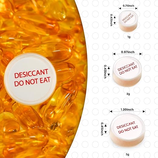 2 Gram 110 Packs Silica Gel Desiccant Canister, Moisture Absorbers - Image 5
