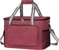 iknoe Large Cooler Bag Collapsible, 24L Insulated Bags, Leakproof Lunch Cooler by Iknoe