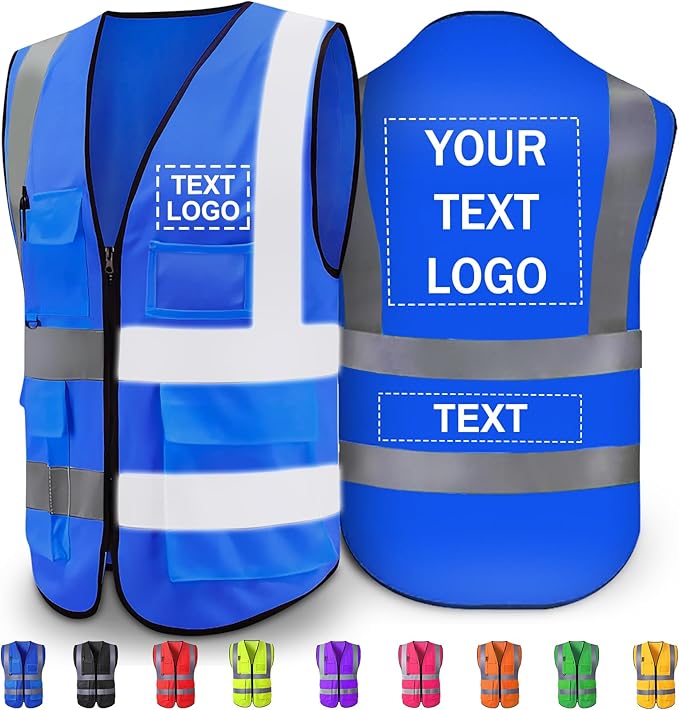 Custom Reflective Safety Vest by SRdrew