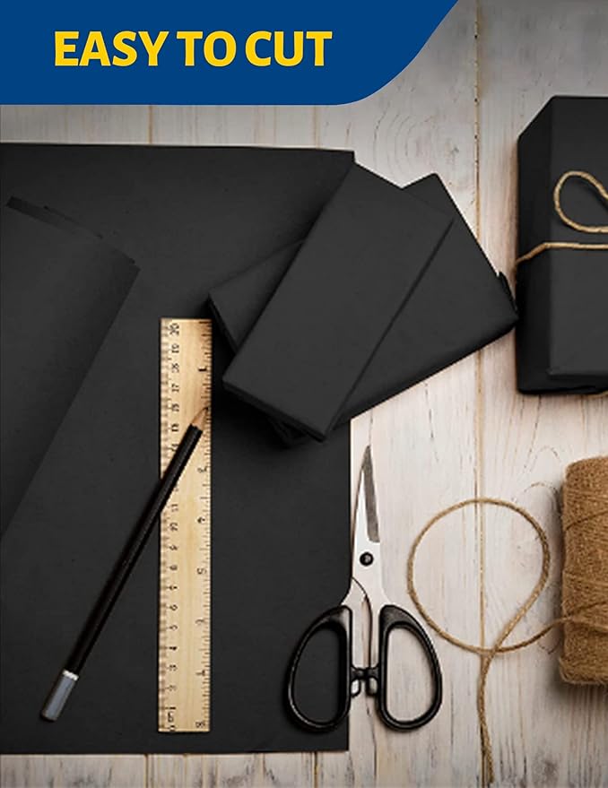 Kraft Paper Roll 24" x 98ft, Unwaxed & Uncoated - Image 3