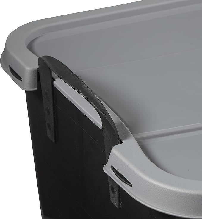 Life Story 24 Pack Heavy Duty Stackable Storage Bin, 55 Quart Home Organizer - Image 8