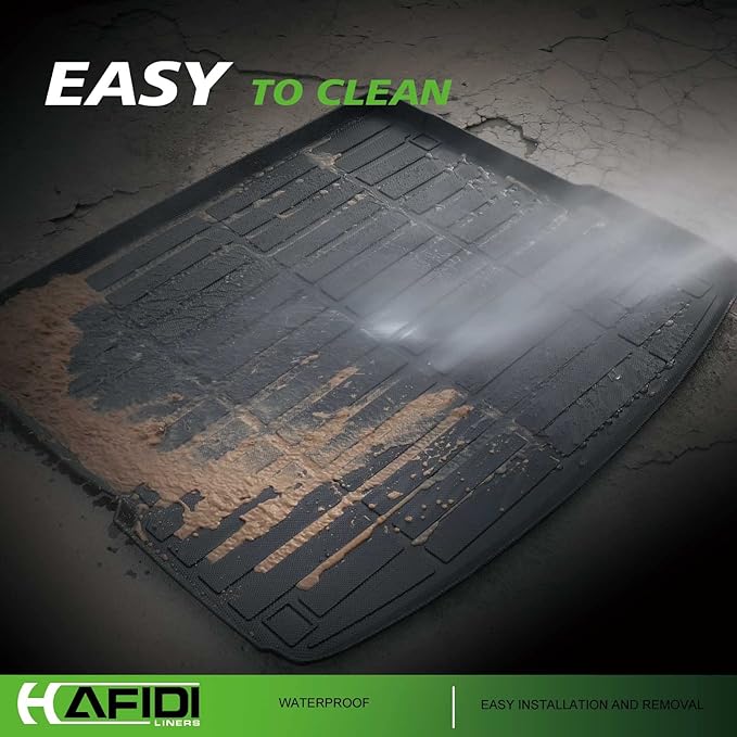 HAFIDI® Floor Mats & Cargo Liner & Seatback Cargo Set Fit - Image 6