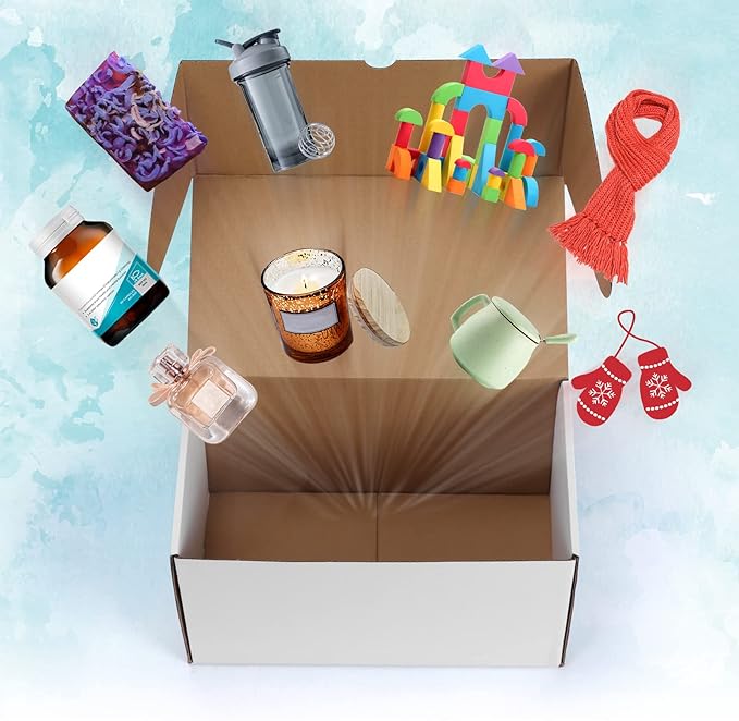 WIFTREY 11x6x6 Shipping Boxes for Small Business 20 PACK - Image 8