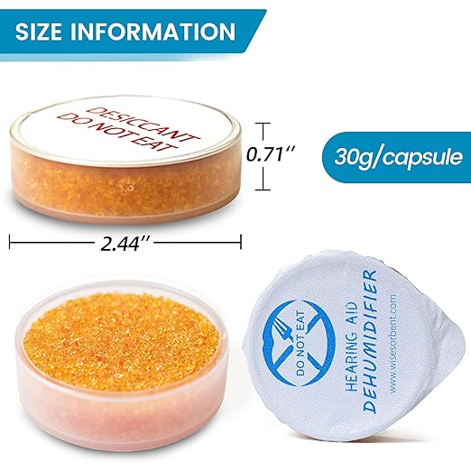 30 Gram 5 Packs Silica Gel Desiccant Canister, Moisture Absorbers - Image 3